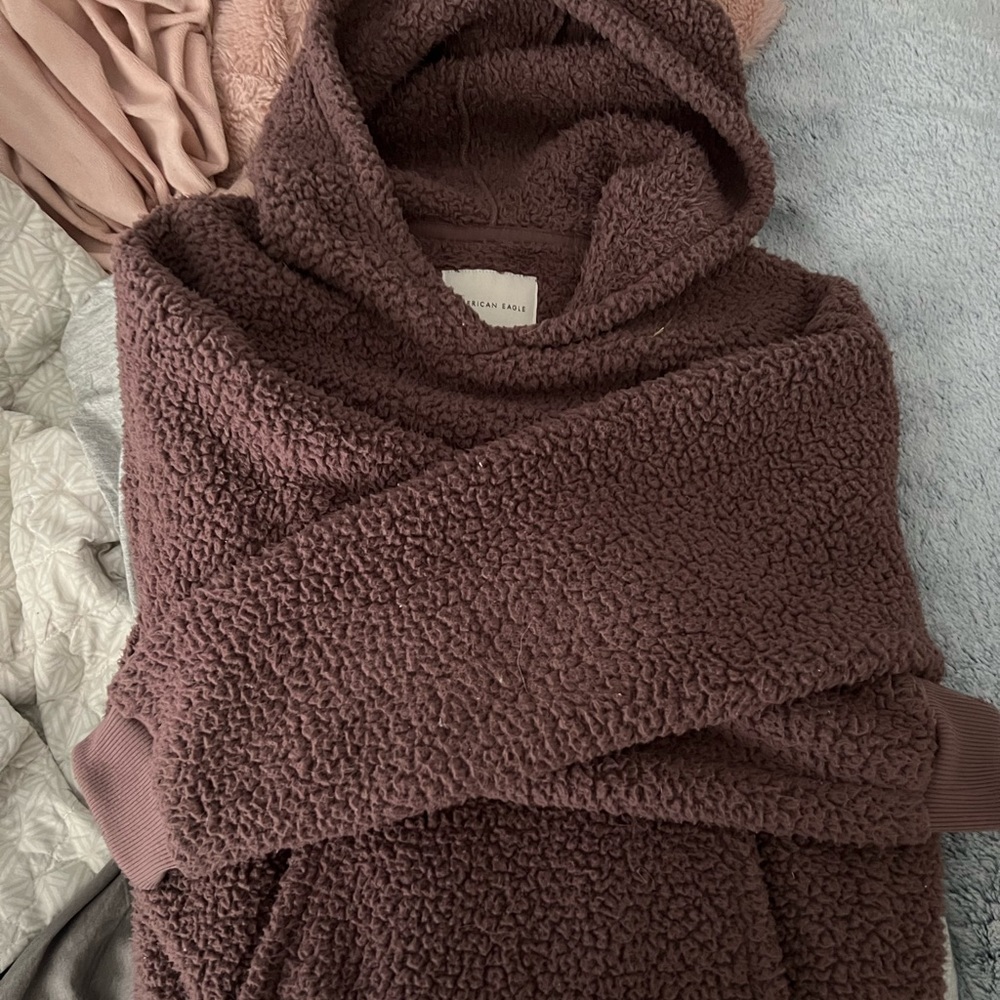 American eagle Sherpa sweatshirt
